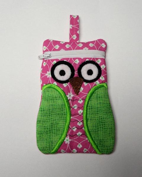 Pink/Green Owl