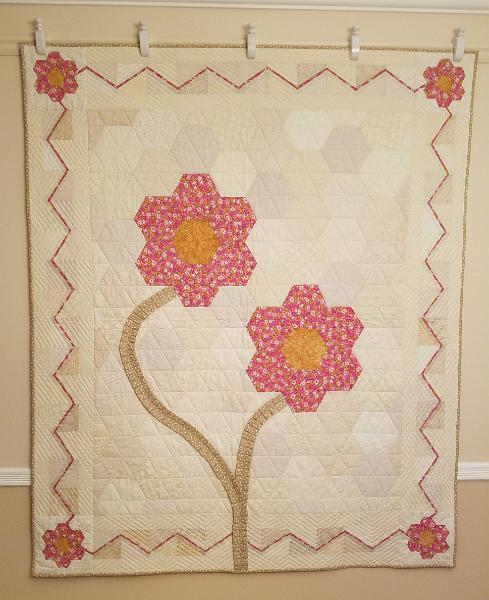 Hexie Quilt 2017